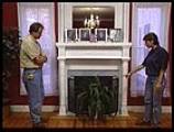 make a fake fireplace.
