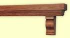 antique fireplace mantel shelf.